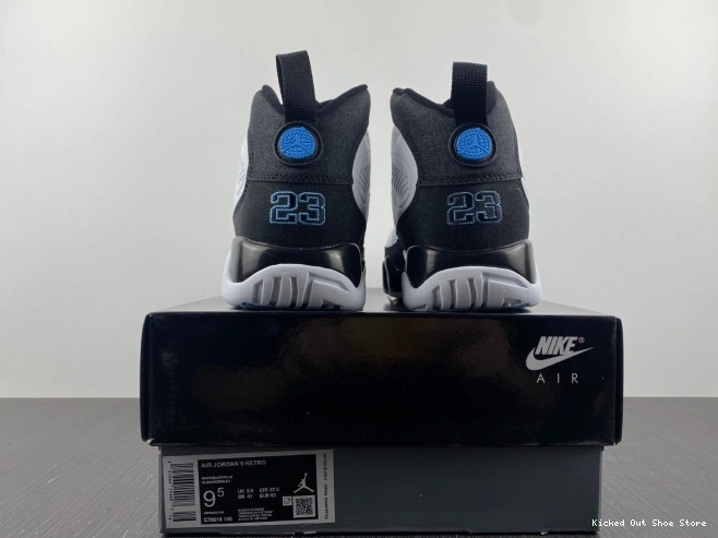 Kick Theory CT8019-140 Air Retro University 9 Blue Jordan 0808